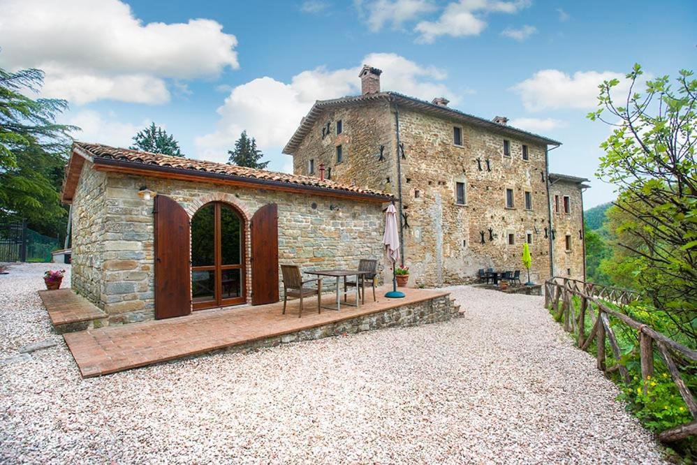 Country House Villa La Farfalla Pietralunga  Buitenkant foto