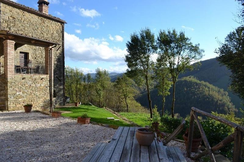 Country House Villa La Farfalla Pietralunga  Buitenkant foto